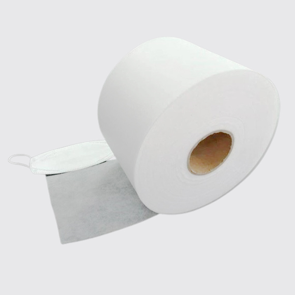 Hot air through nonwoven fabric