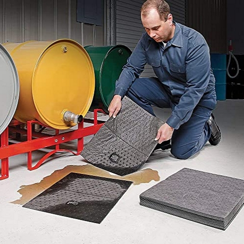 oil absorbent pads