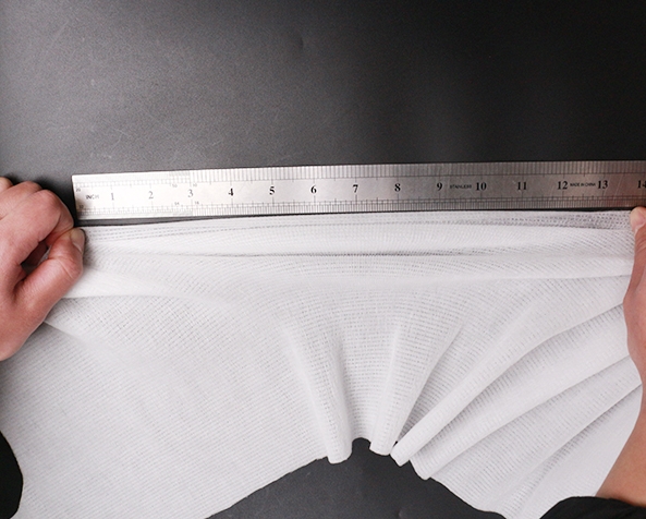 Nonwoven Fabric for Diaper Waistbands