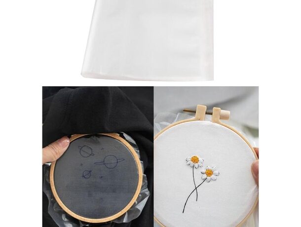 water soluble embroidery paper