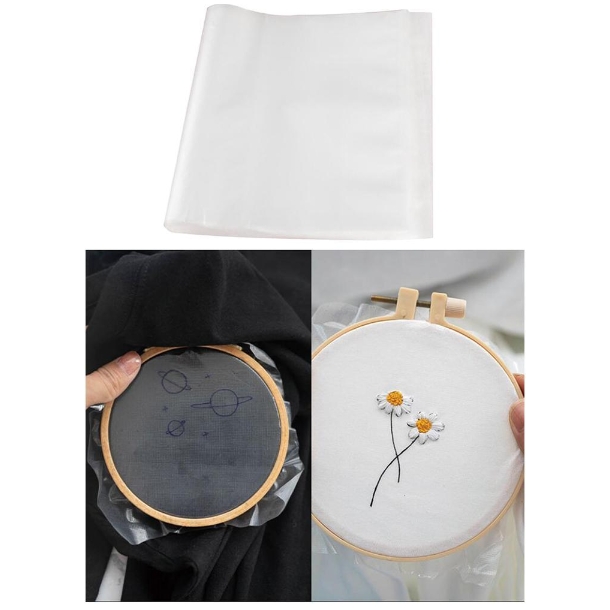 water soluble embroidery paper